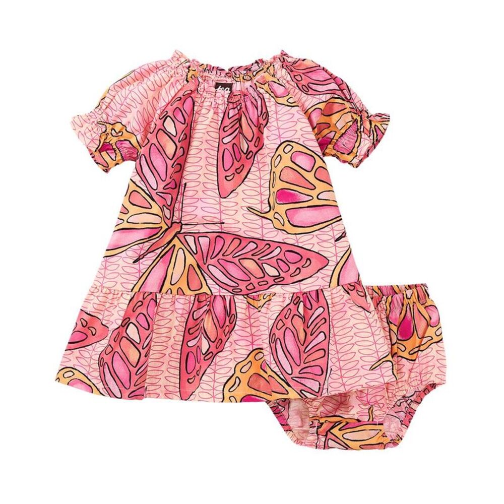 Tea Collection  Puff Sleeve Baby Dress